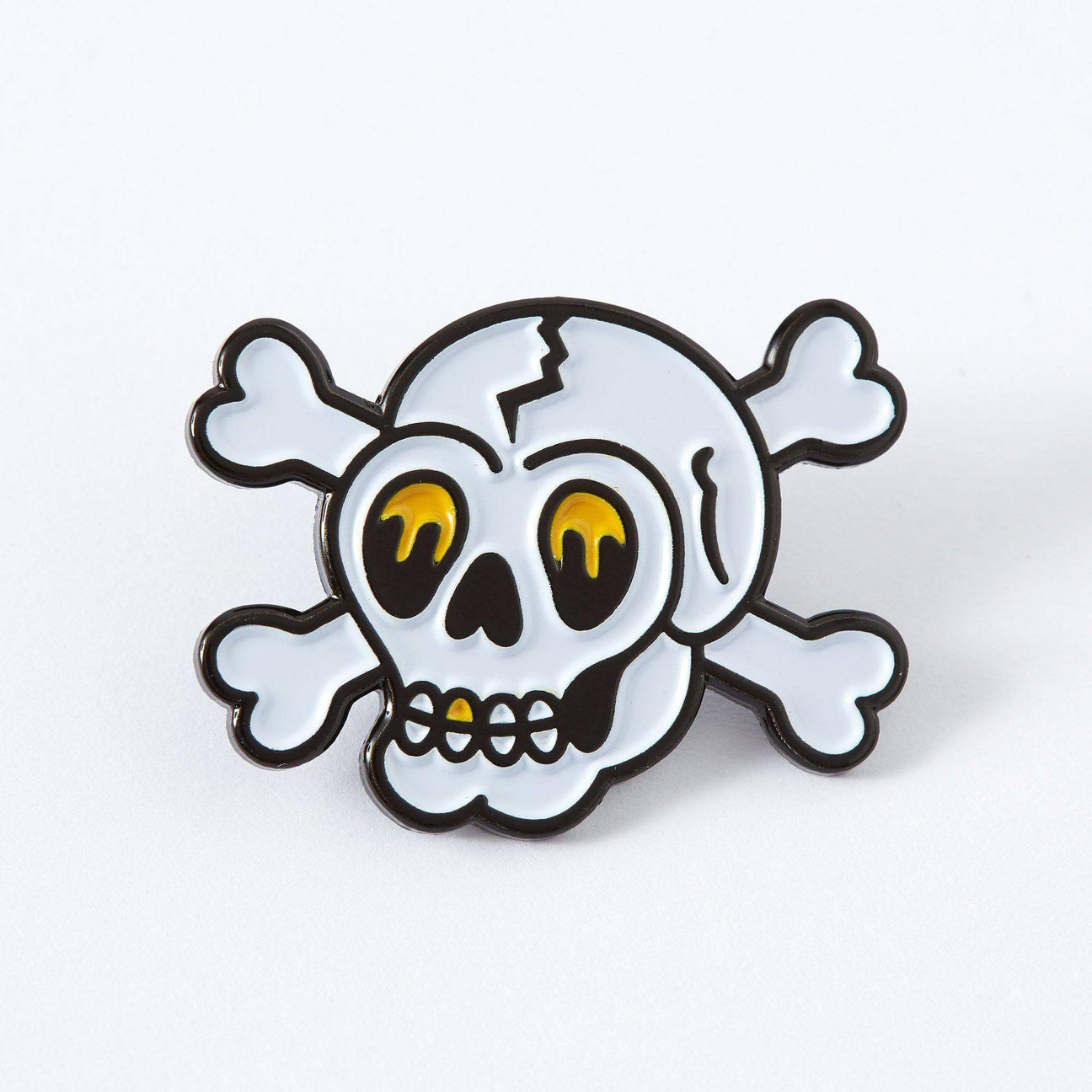 Skull & Crossbone Tattoo Enamel Pin