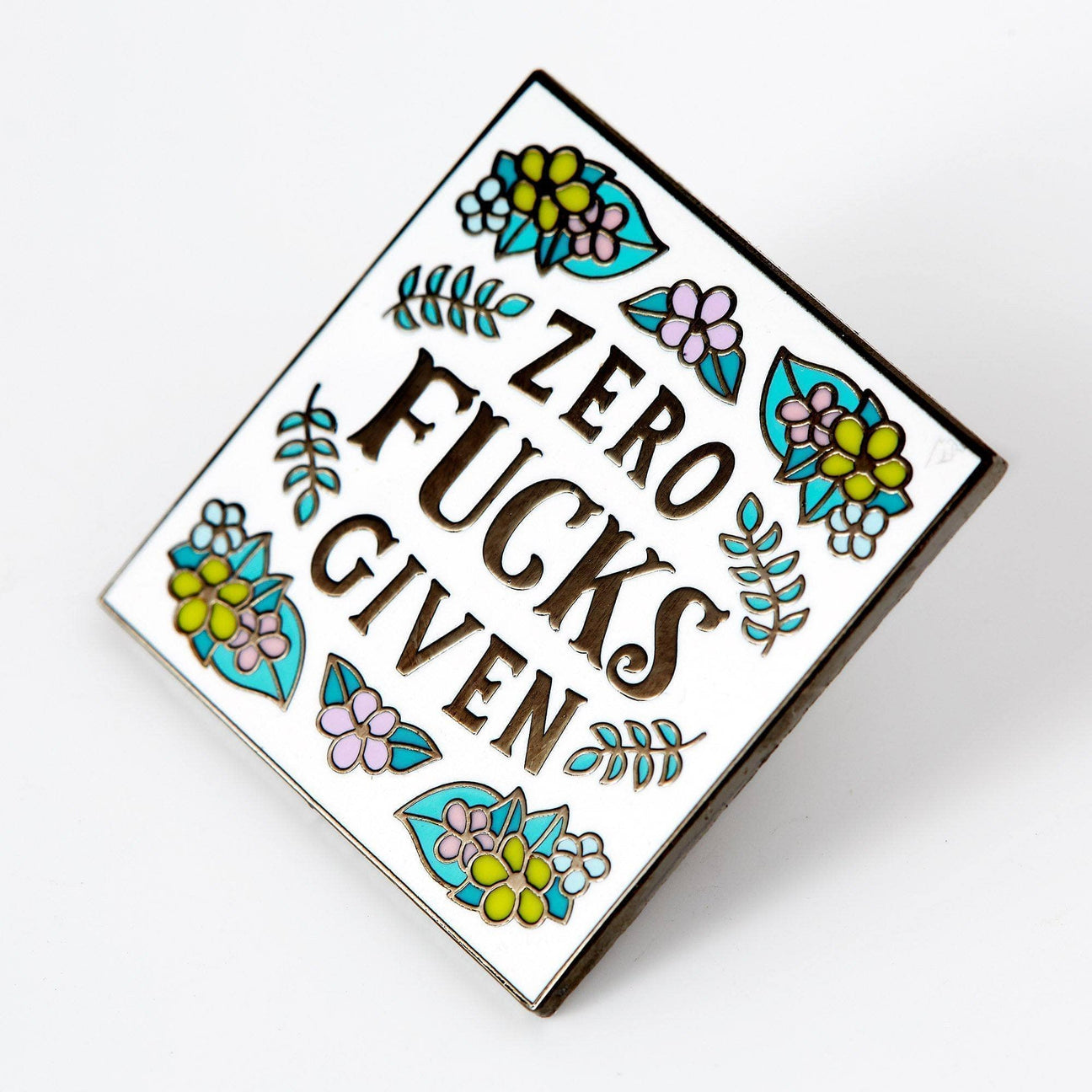 Zero Fucks Given Enamel Pin