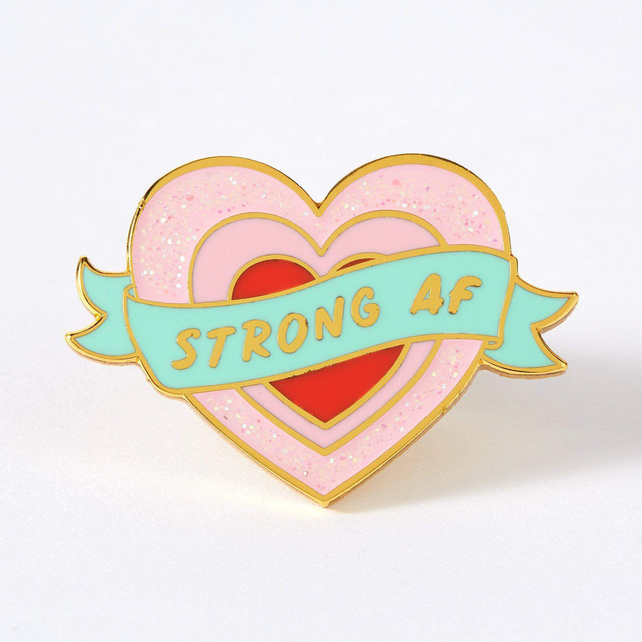 Strong AF Enamel Pin