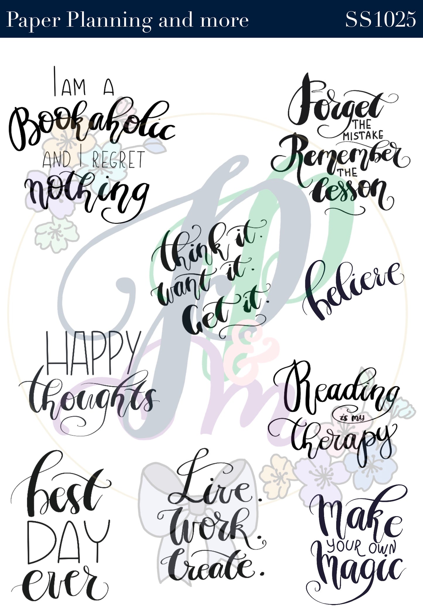 Quotes Sticker Sheet