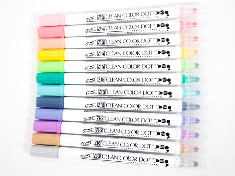 Kuretake Zig Clean Color Dot Marker