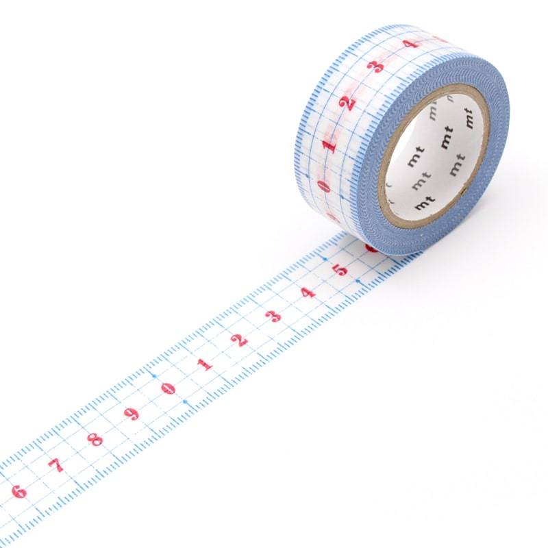 MT EX Washi Tape Ruler Sample