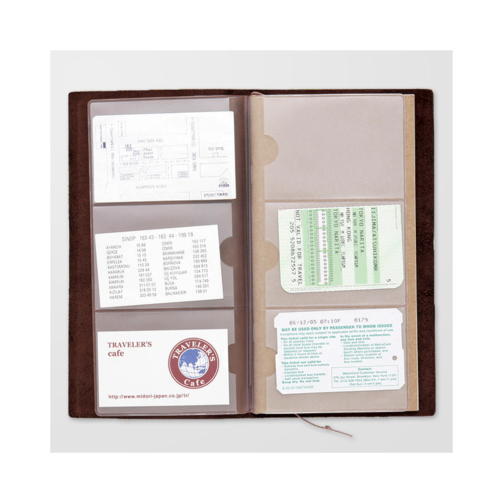 TRAVELER'S notebook Refill Card file 007