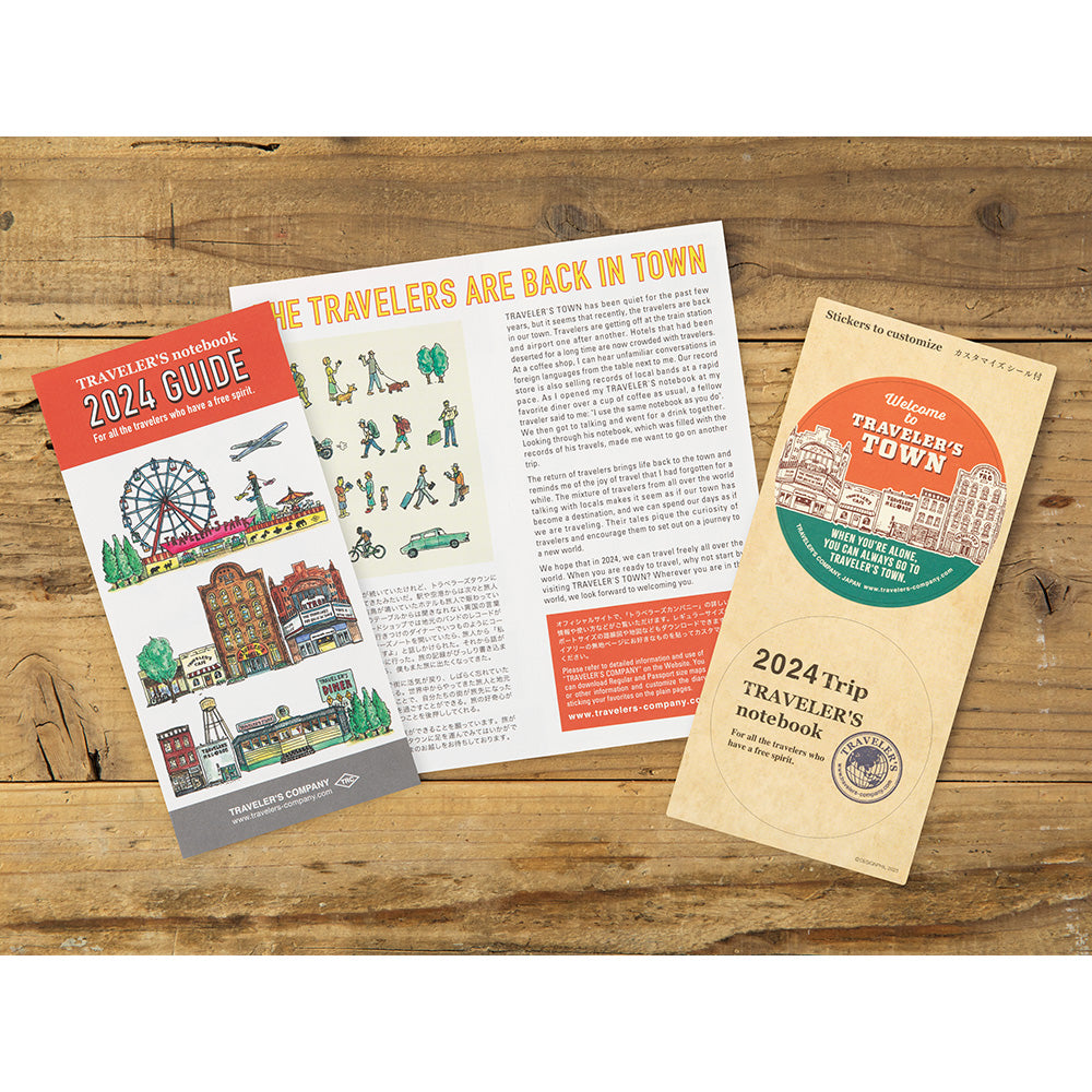 TRAVELER'S notebook Refill 2024 Weekly Vertical