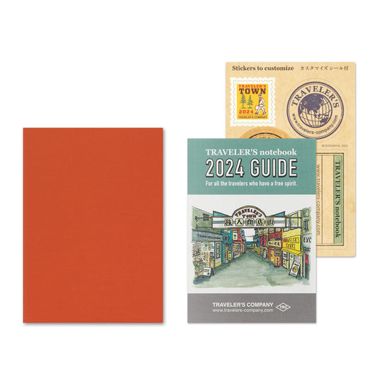TRAVELER'S notebook Passport Size Refill 2024 Monthly