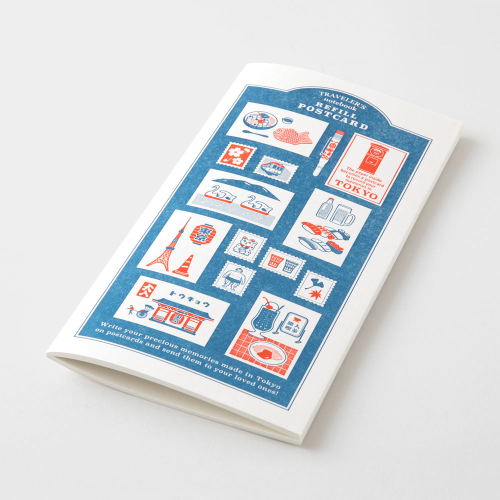 TRAVELER’S notebook Refill TOKYO Postcard