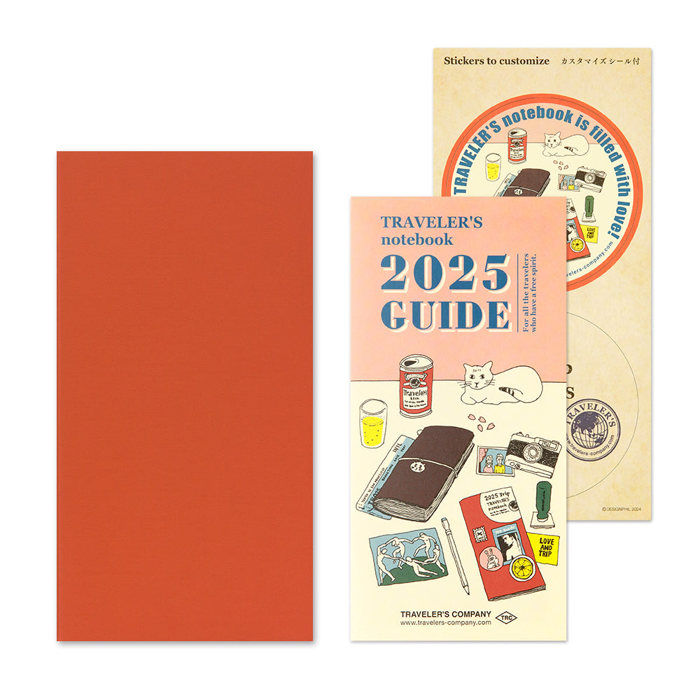 TRAVELER'S notebook Refill 2025 Monthly