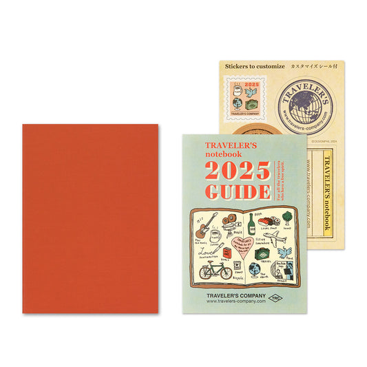 TRAVELER'S notebook Passport Size Refill 2025 Monthly