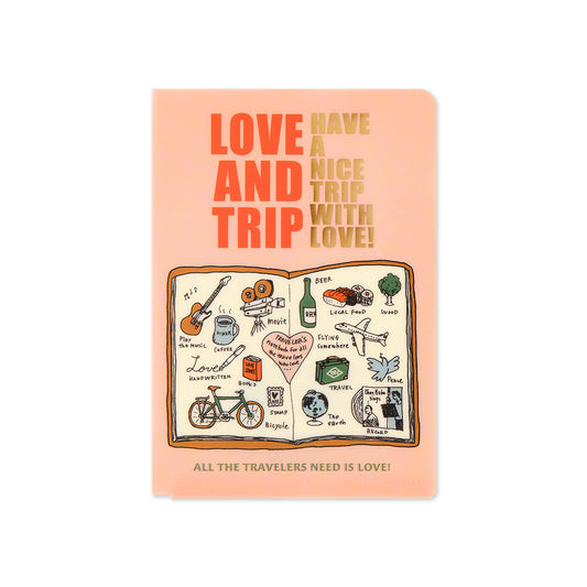 TRAVELER'S notebook Passport Size Clear Folder 2025