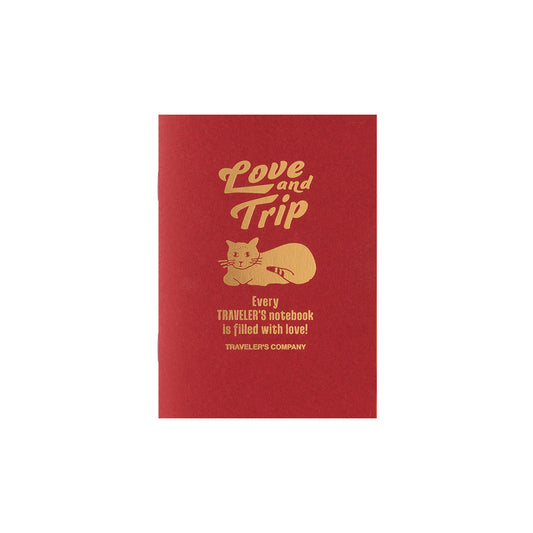 TRAVELER'S notebook Passport Size Refill LOVE AND TRIP