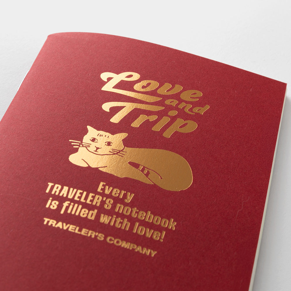 TRAVELER'S notebook Passport Size Refill LOVE AND TRIP