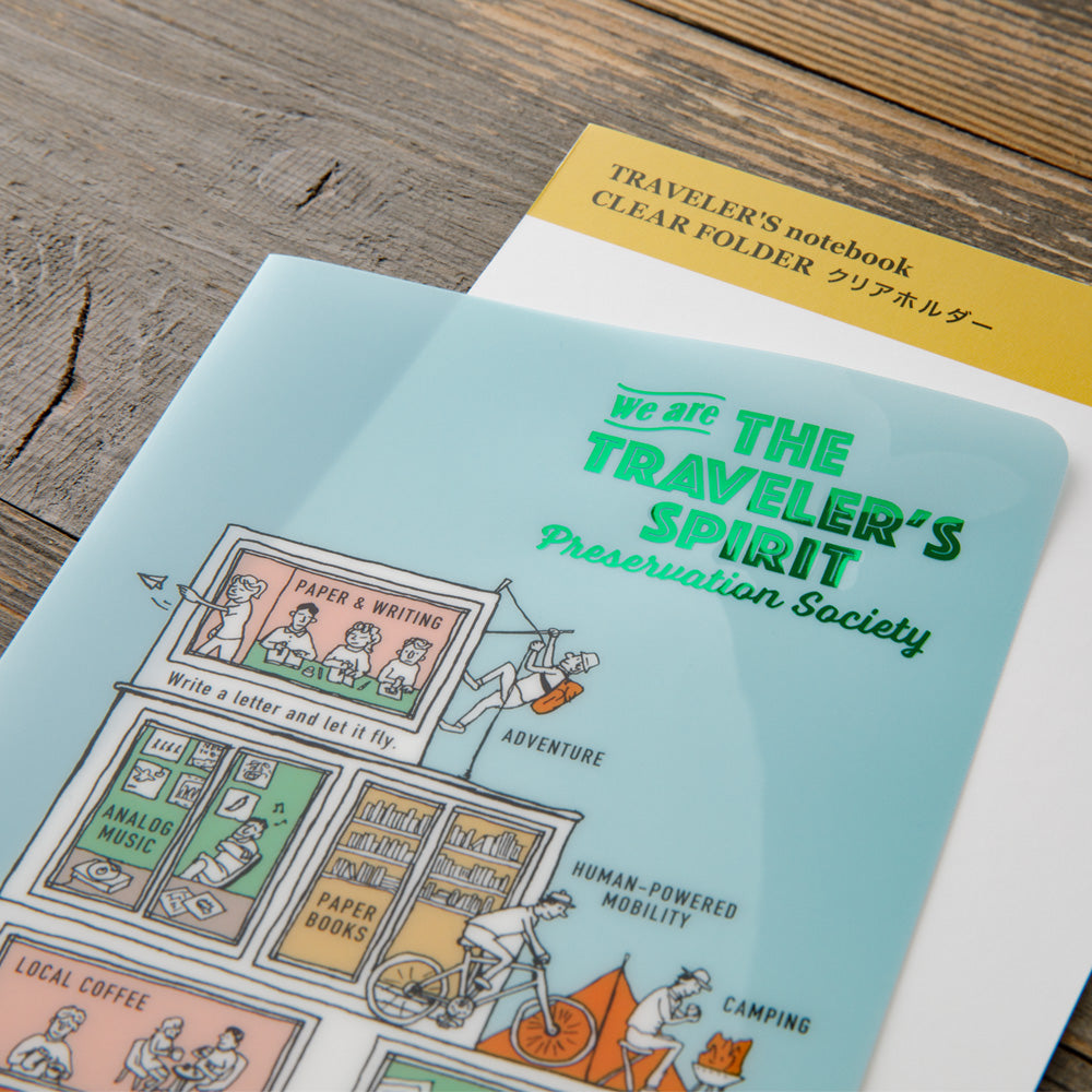 TRAVELER'S notebook Clear Folder 2026