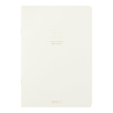 Load image into Gallery viewer, Midori Notebook (A5) Color Dot Grid White
