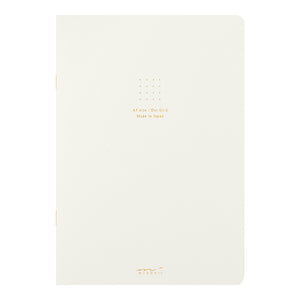 Midori Notebook (A5) Color Dot Grid White