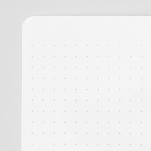 Load image into Gallery viewer, Midori Notebook (A5) Color Dot Grid White
