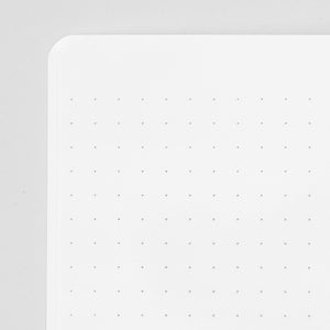 Midori Notebook (A5) Color Dot Grid White