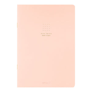 Midori Notebook (A5) Color Dot Grid Pink