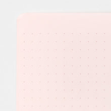 Load image into Gallery viewer, Midori Notebook (A5) Color Dot Grid Pink
