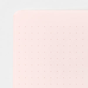 Midori Notebook (A5) Color Dot Grid Pink