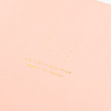 Load image into Gallery viewer, Midori Notebook (A5) Color Dot Grid Pink
