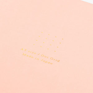 Midori Notebook (A5) Color Dot Grid Pink