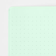 Load image into Gallery viewer, Midori Notebook (A5) Color Dot Grid Green
