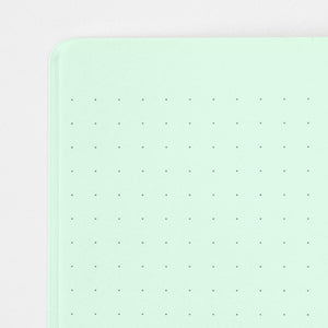 Midori Notebook (A5) Color Dot Grid Green