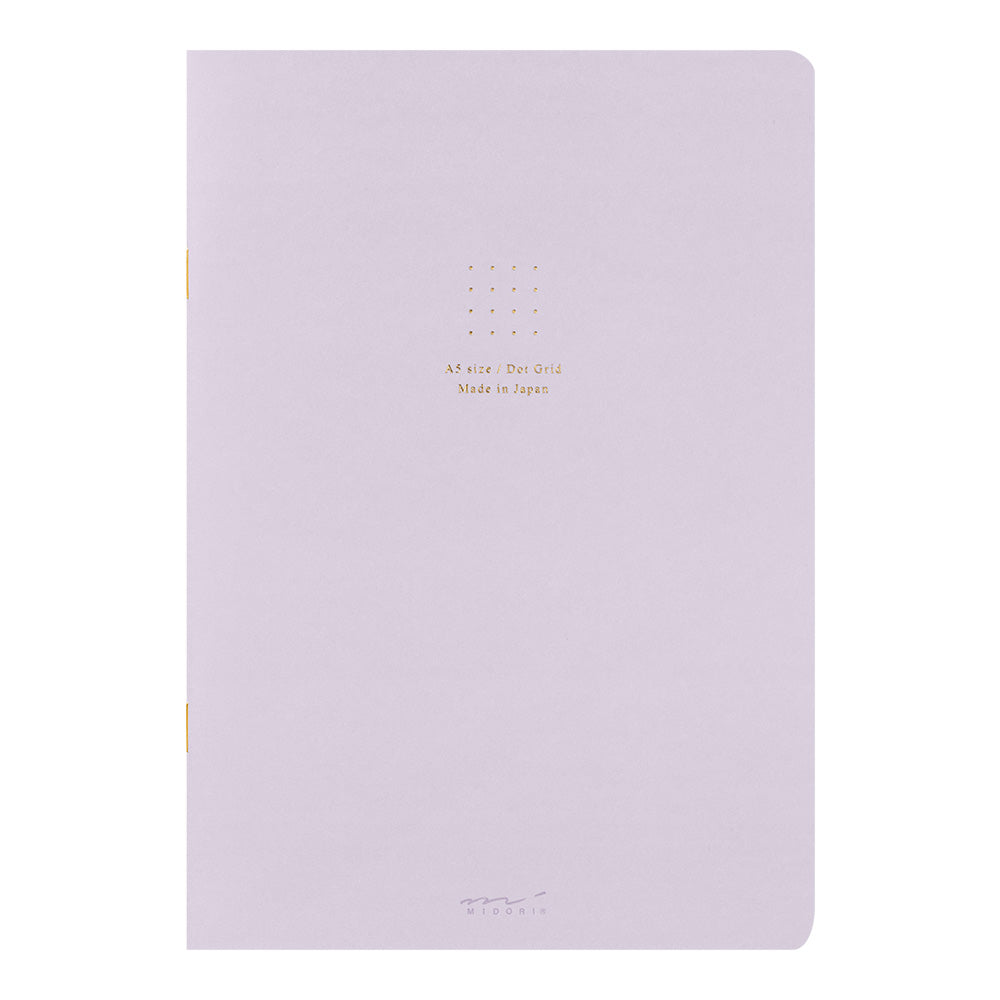 Midori Notebook (A5) Color Dot Grid Purple