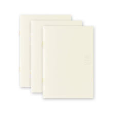 Load image into Gallery viewer, MD Notebook Light (A6) Blank 3pcs Pack A
