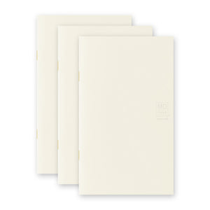 MD Notebook Light (B6 Slim) Blank 3pcs Pack A