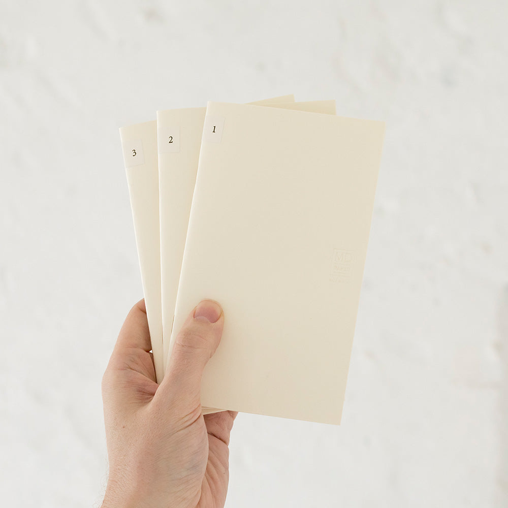 MD Notebook Light (B6 Slim) Grid 3pcs Pack A