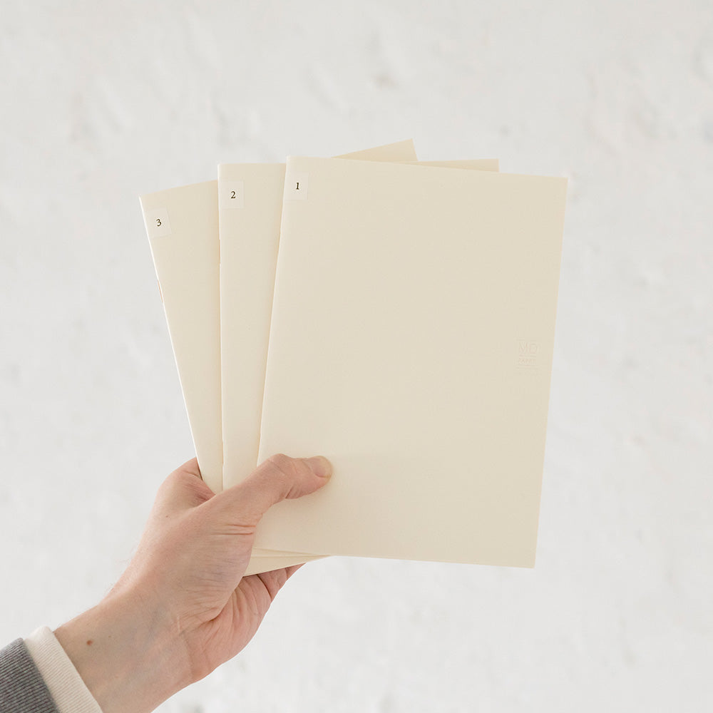 MD Notebook Light (A5) Lined 3pcs Pack A