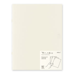 MD Notebook Light (A4 Variant) Blank 3pcs Pack A