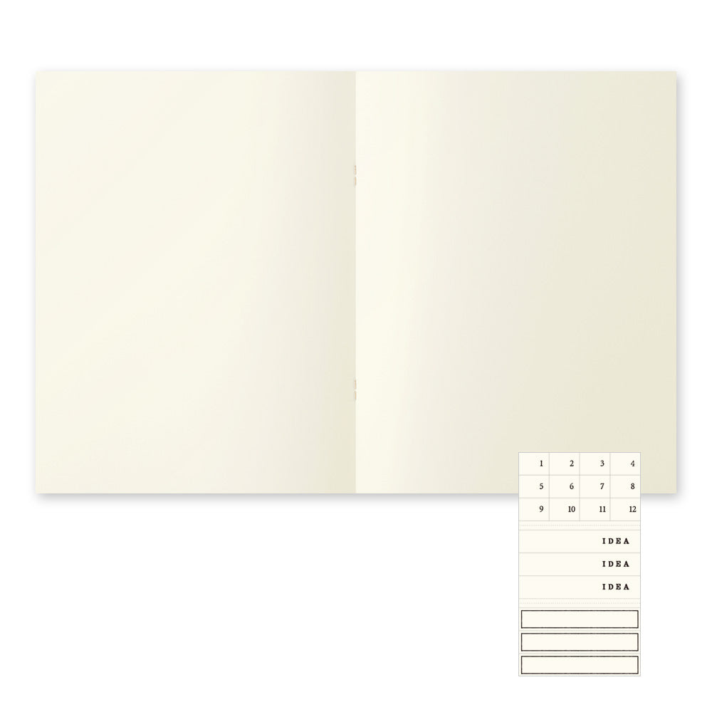 MD Notebook Light (A4 Variant) Blank 3pcs Pack A