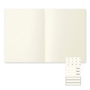 MD Notebook Light (A4 Variant) Blank 3pcs Pack A