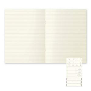 MD Notebook Light (A4 Variant) Lined 3pcs Pack A