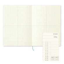 Load image into Gallery viewer, MD Notebook Journal (A5)  Grid Block A
