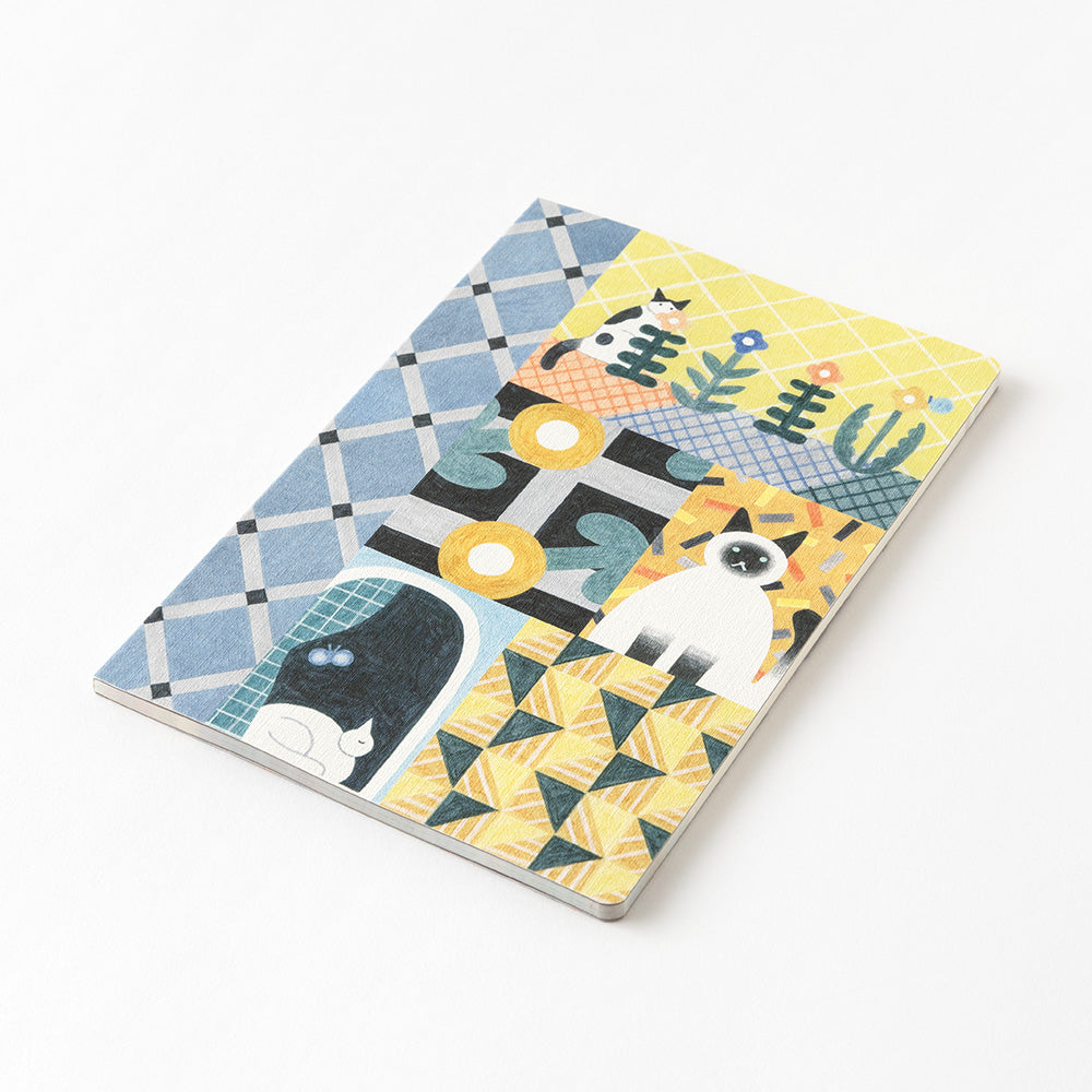 MIDORI Yuru Log Notebook (B6) Cat
