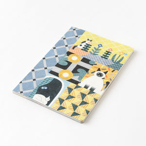 MIDORI Yuru Log Notebook (B6) Cat