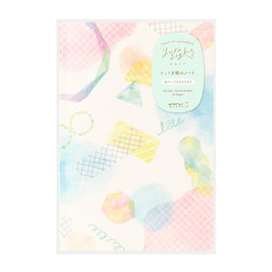 MIDORI Yuru Log Notebook (B6) Watercolor