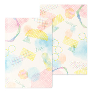 MIDORI Yuru Log Notebook (B6) Watercolor