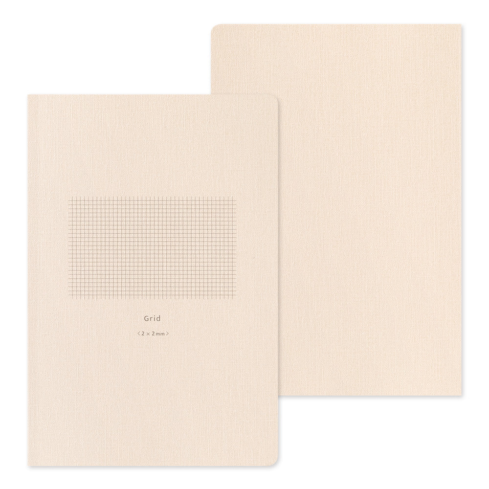 MIDORI Yuru Log Notebook (B6) Grid 2x2mm