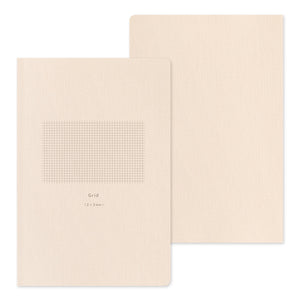 MIDORI Yuru Log Notebook (B6) Grid 2x2mm