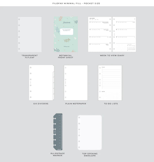 Botanical Pocket Organiser