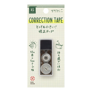 Midori XS Correction Tape Black A