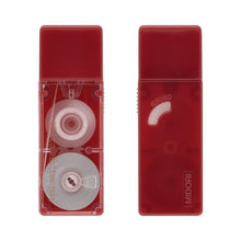 Load image into Gallery viewer, Midori XS Correction Tape Dark Red
