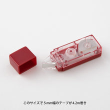 Load image into Gallery viewer, Midori XS Correction Tape Dark Red
