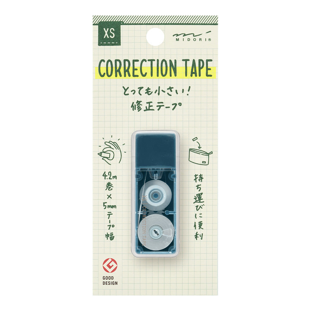 Midori XS Correction Tape Navy Blue A