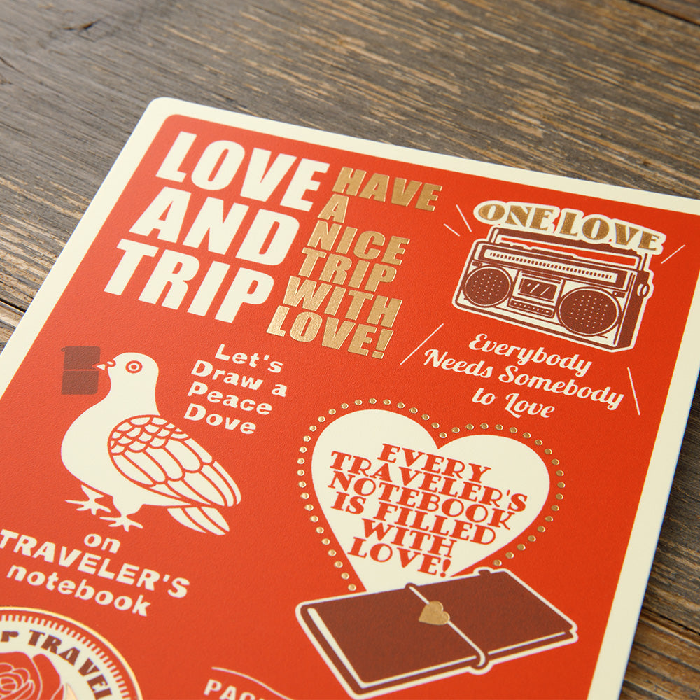 TRAVELER'S notebook Plastic Sheet 2025