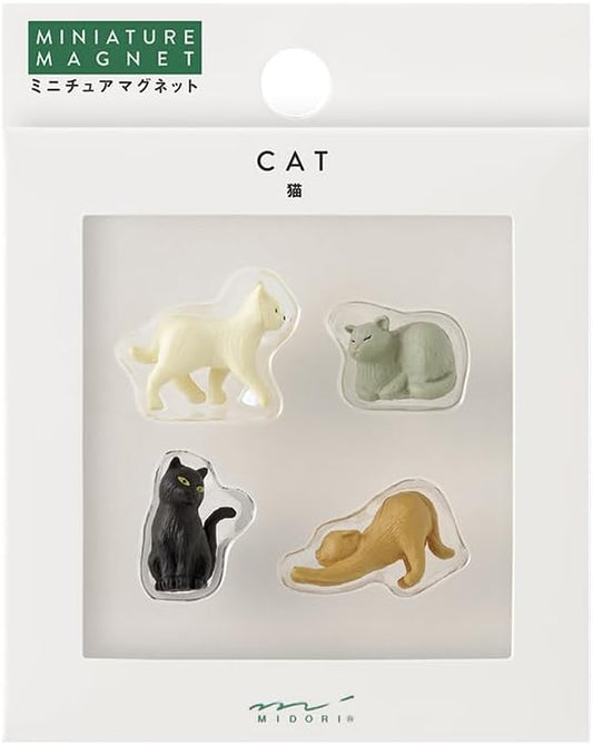 Midori Mini Magnets Cat